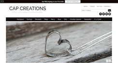 Desktop Screenshot of capscreations.com